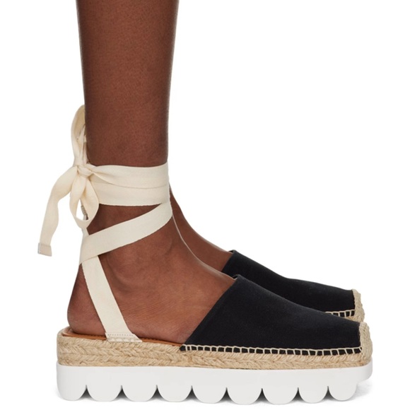 Marni Black Self Tie Espadrilles - Picture 4 of 4